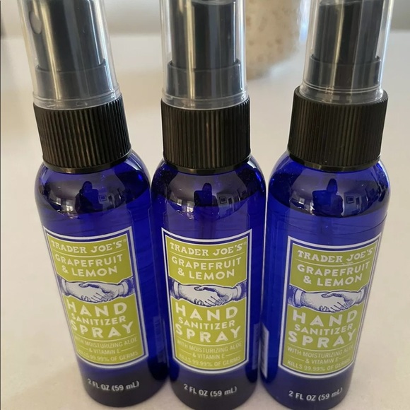 3X TRADER JOE'S HAND SPRAY GRAPEFRUIT & LEMON - Picture 1 of 4